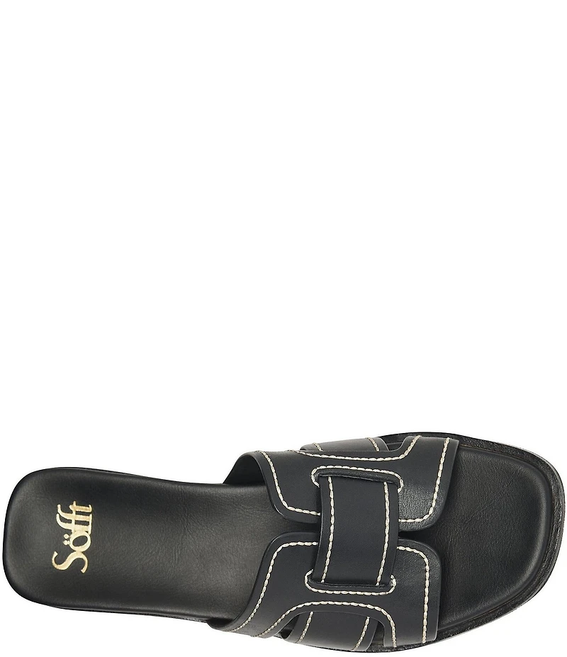 Sofft Rachel Leather Stitch Sandals
