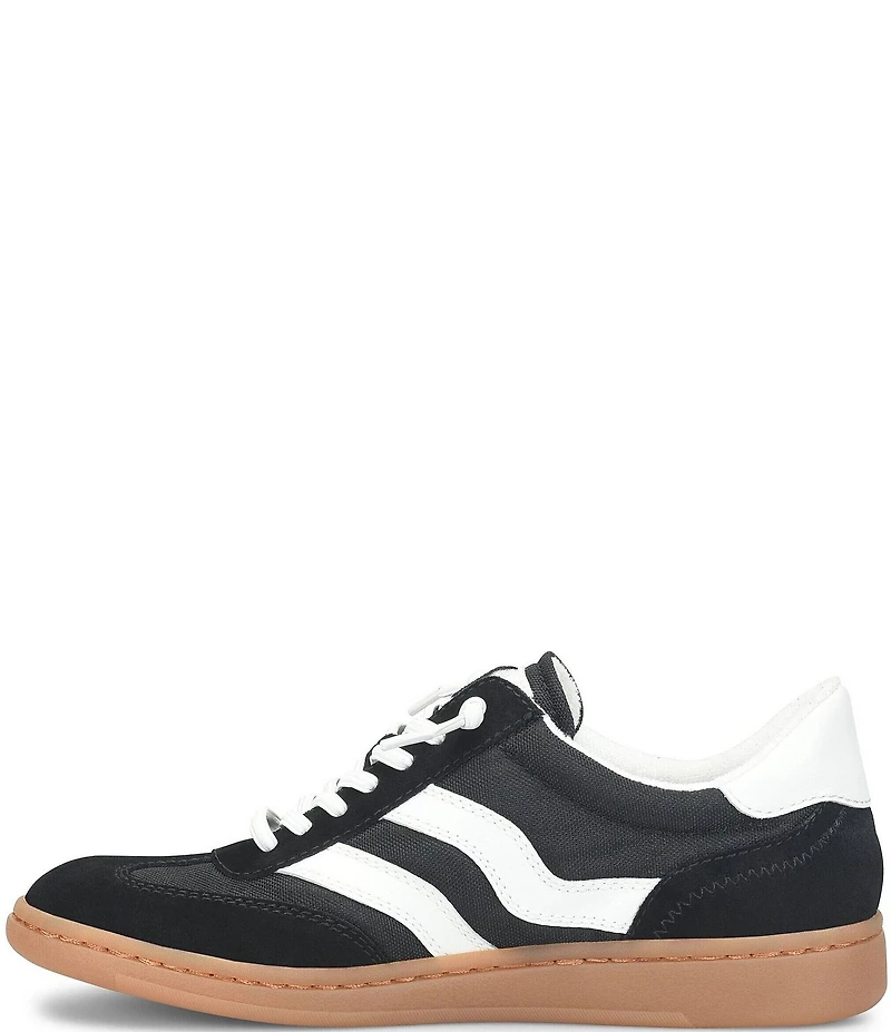Sofft Remmi Suede and Nylon Retro Sneakers