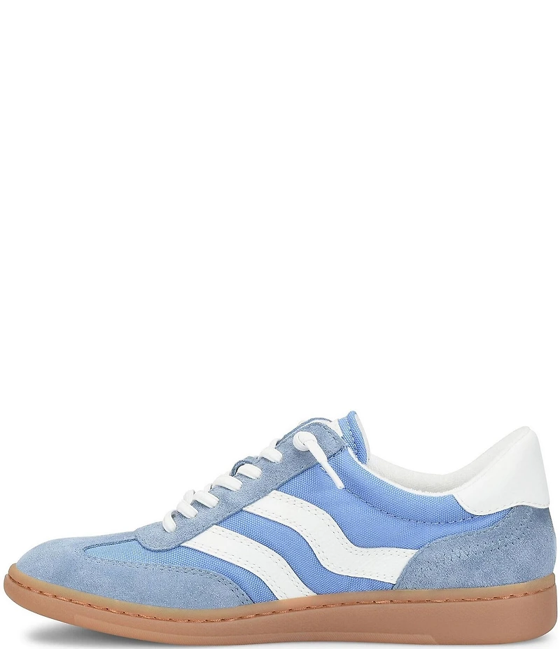 Sofft Remmi Suede and Nylon Retro Sneakers