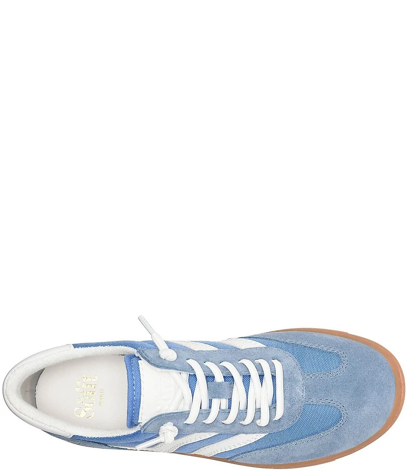 Sofft Remmi Suede and Nylon Retro Sneakers
