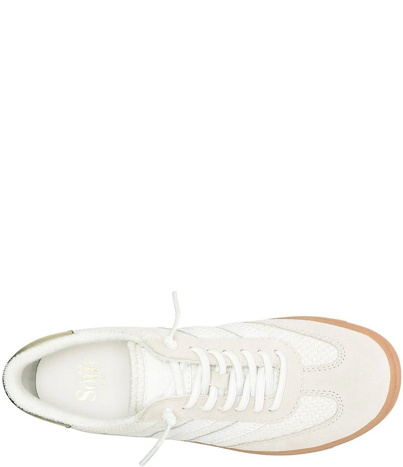 Sofft Remmi Suede and Nylon Retro Sneakers