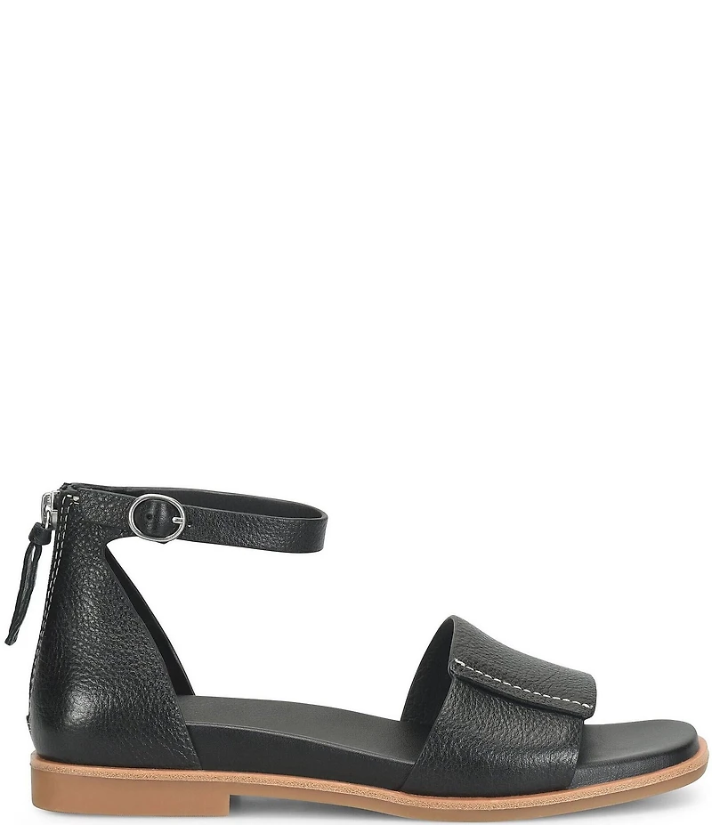 Sofft Reyna Leather Ankle Strap Sandals