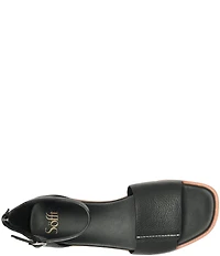 Sofft Reyna Leather Ankle Strap Sandals