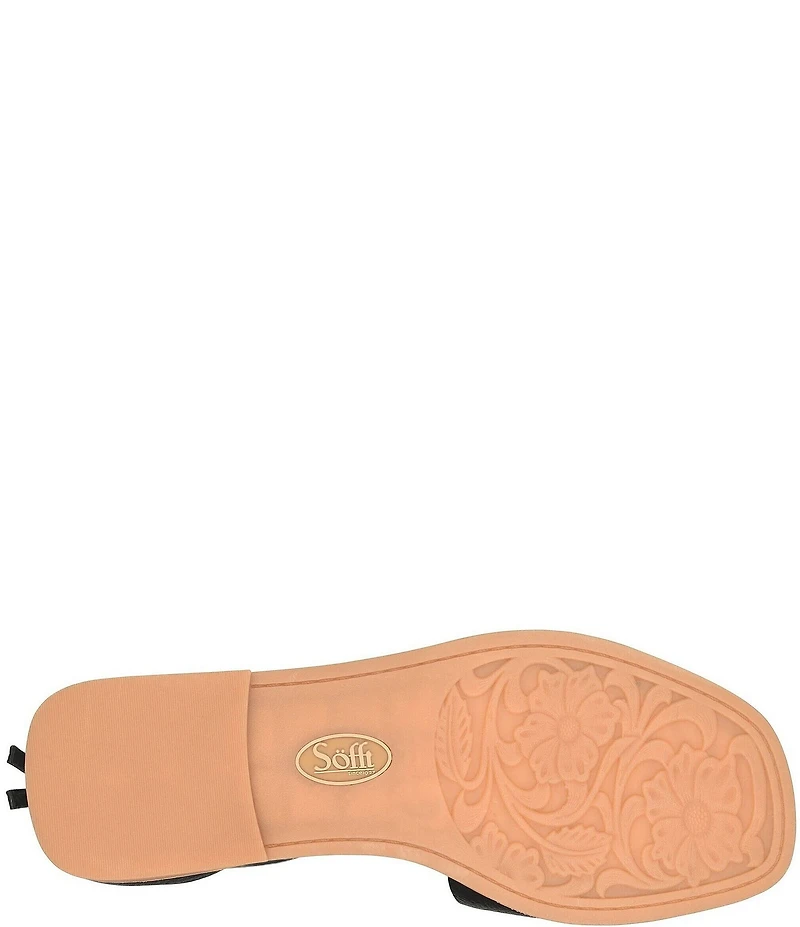 Sofft Reyna Leather Ankle Strap Sandals