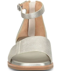 Sofft Reyna Leather Ankle Strap Sandals