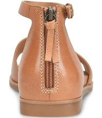 Sofft Reyna Leather Ankle Strap Sandals