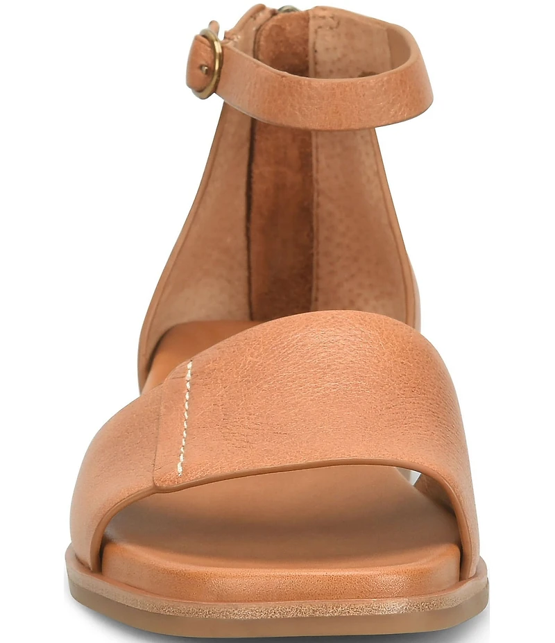 Sofft Reyna Leather Ankle Strap Sandals