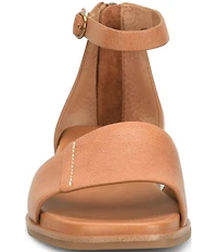 Sofft Reyna Leather Ankle Strap Sandals