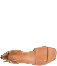 Sofft Reyna Leather Ankle Strap Sandals