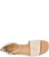 Sofft Reyna Suede Ankle Wrap Sandals