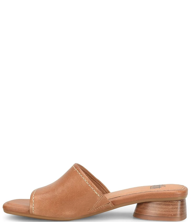 Sofft Sahara Leather Slide Sandals