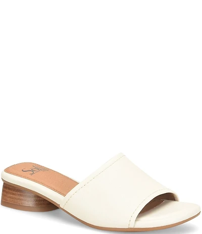 Sofft Sahara Leather Slide Sandals