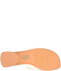 Sofft Sahara Leather Slide Sandals