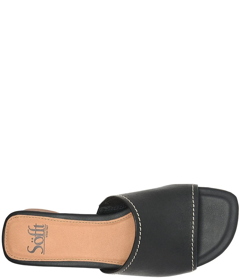 Sofft Sahara Leather Slide Sandals