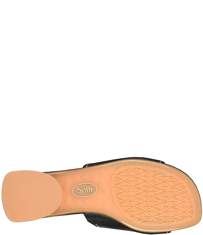 Sofft Sahara Leather Slide Sandals