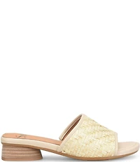 Sofft Sahara Woven Raffia Slide Sandals