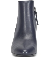Sofft Sasha Waterproof Leather Kitten Heel Dress Booties