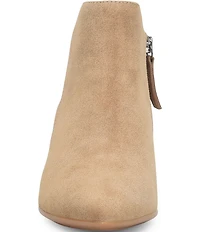 Sofft Sawyer Waterproof Suede Kitten Heel Dress Booties