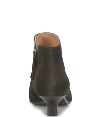 Sofft Sawyer Waterproof Suede Kitten Heel Dress Shooties