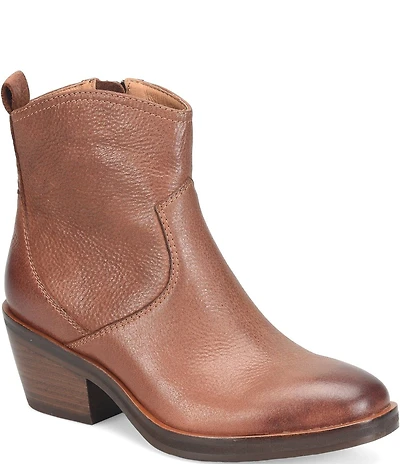 Sofft Shaelynn Leather Western Booties