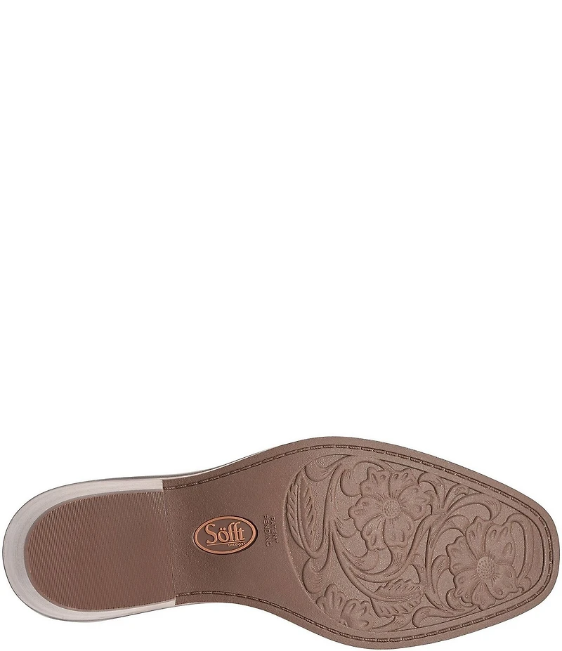 Sofft Shaelynn Leather Western Booties