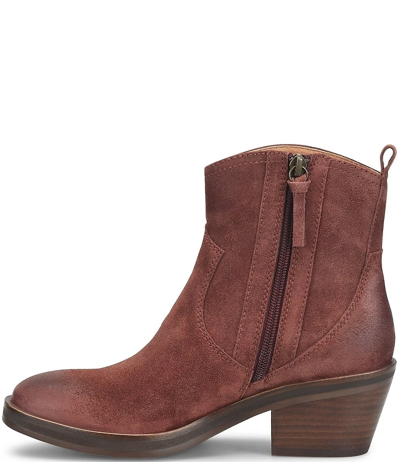 Sofft Shaelynn Suede Western Booties