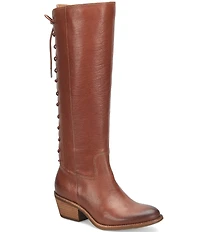 Sofft Sharnell Heel Leather Adjustable Waterproof Western Inspired Boots