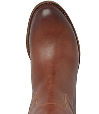 Sofft Sharnell Heel Leather Adjustable Waterproof Western Inspired Boots