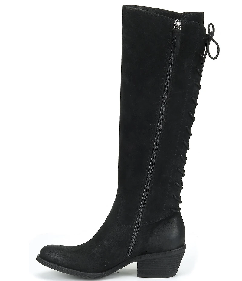 Sofft Sharnell Heel Suede Adjustable Waterproof Western Inspired Boots
