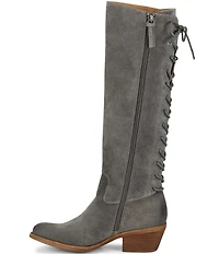 Sofft Sharnell Heel Suede Adjustable Waterproof Western Inspired Boots