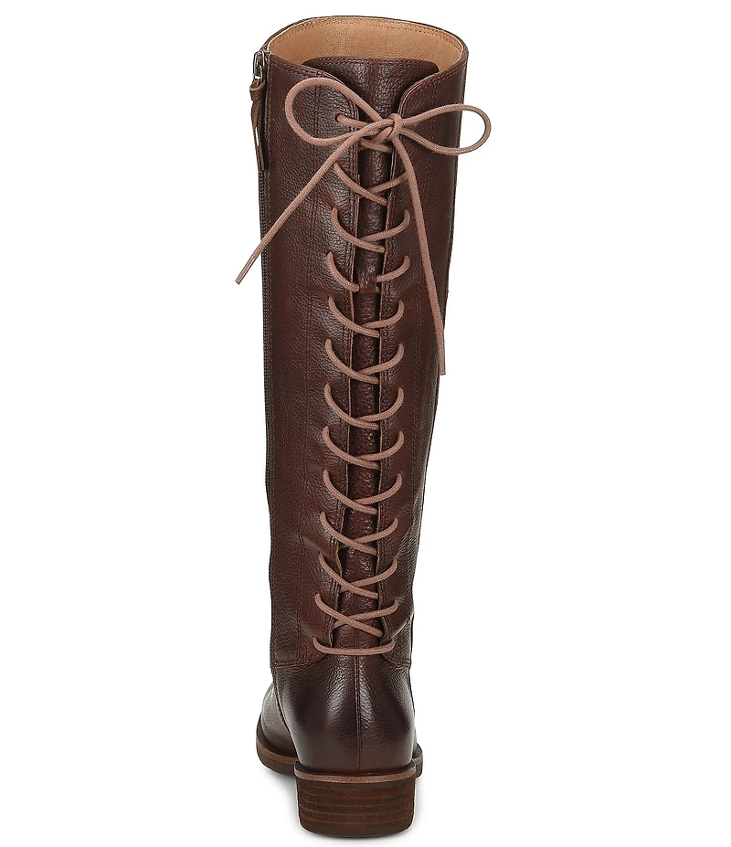 Sofft Sharnell II Leather Lace Up Waterproof Tall Boots
