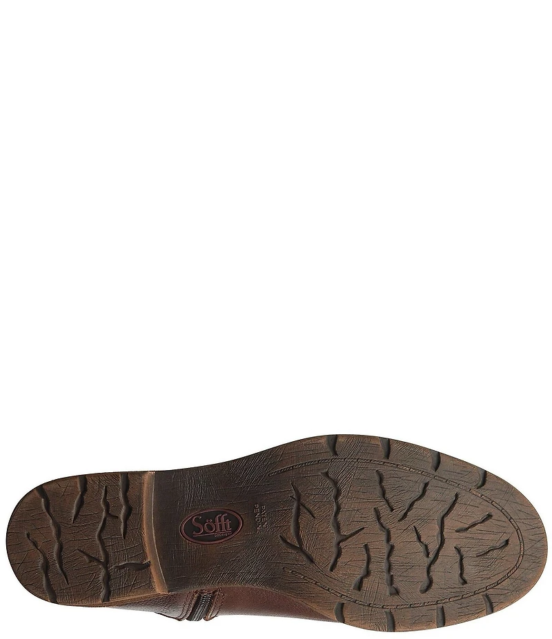 Sofft Sharnell II Leather Lace Up Waterproof Tall Boots