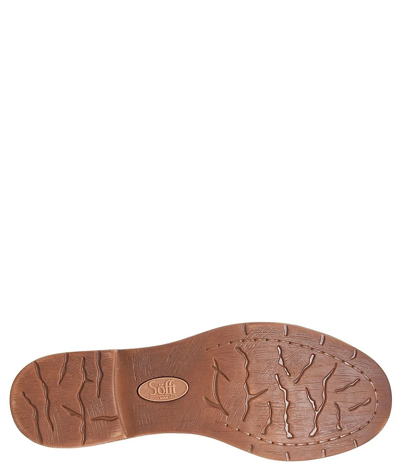 Sofft Sharnell Low Waterproof Suede Lace-Up Back Zip Boots