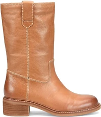 Sofft Tabitha Leather Pull Tab Mid Calf Boots