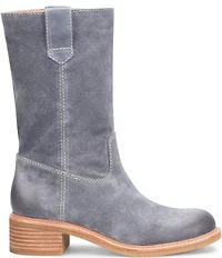 Sofft Tabitha Pull Tab Suede Mid Calf Boots