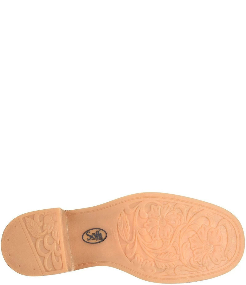 Sofft Tabitha Pull Tab Suede Mid Calf Boots