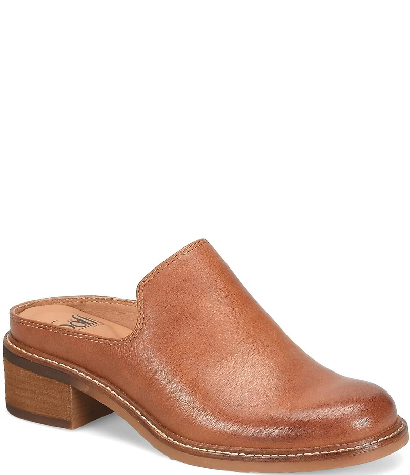 Sofft Trinity Leather Western Mules