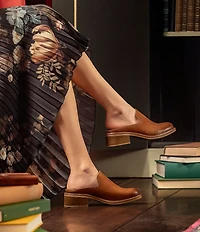 Sofft Trinity Leather Western Mules