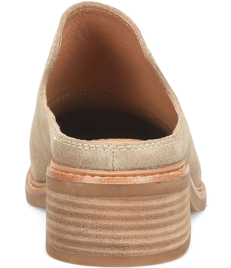 Sofft Trinity Suede Western Mules