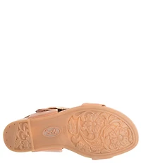 Sofft Vaya Leather Wedge Sandals