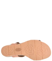 Sofft Verdi II Adjustable Leather Wedge Sandals