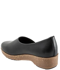 SoftWalk Addie Leather Open Side Clogs