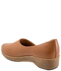 SoftWalk Addie Leather Open Side Clogs