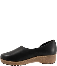 SoftWalk Addie Nubuck Suede d'Orsay Clogs