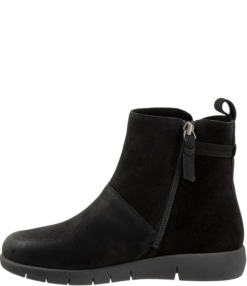 SoftWalk Adelaide Nubuck Suede Booties
