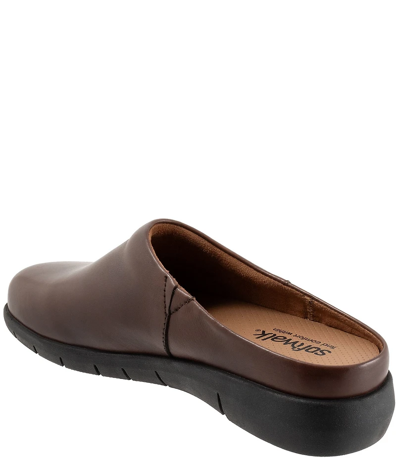 SoftWalk Andria Leather Clogs