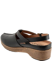 SoftWalk Arica Leather Slingback Clogs