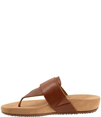 SoftWalk Belize 2.0 Leather Buckled Thong Sandals