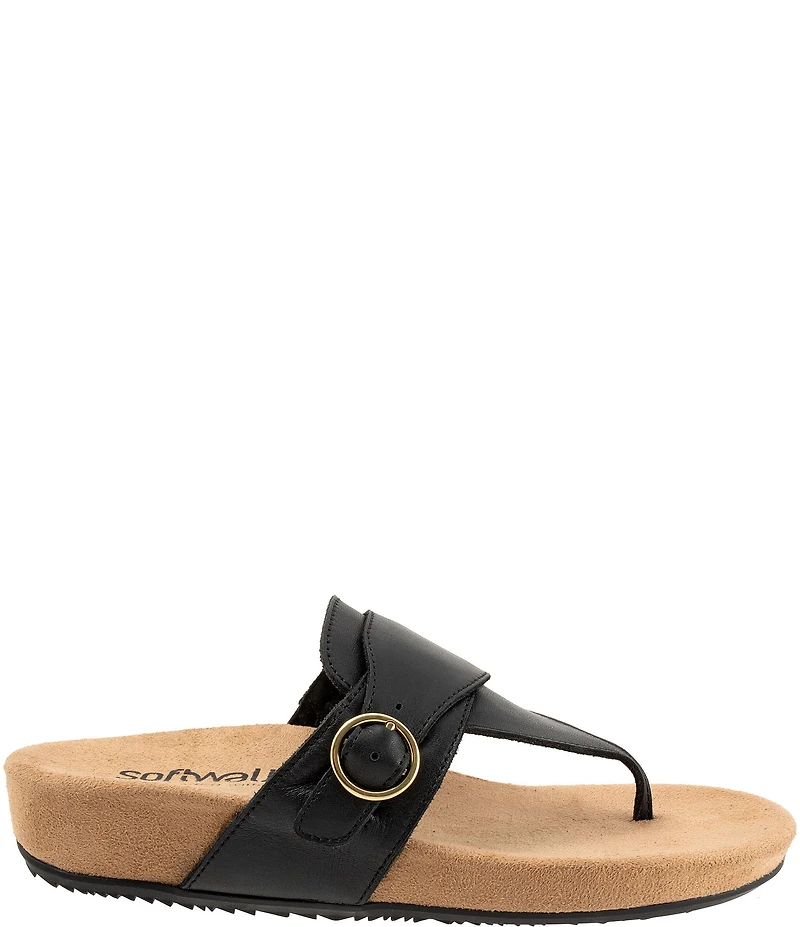 Softwalk Belize 2.0 Leather Thong Sandals