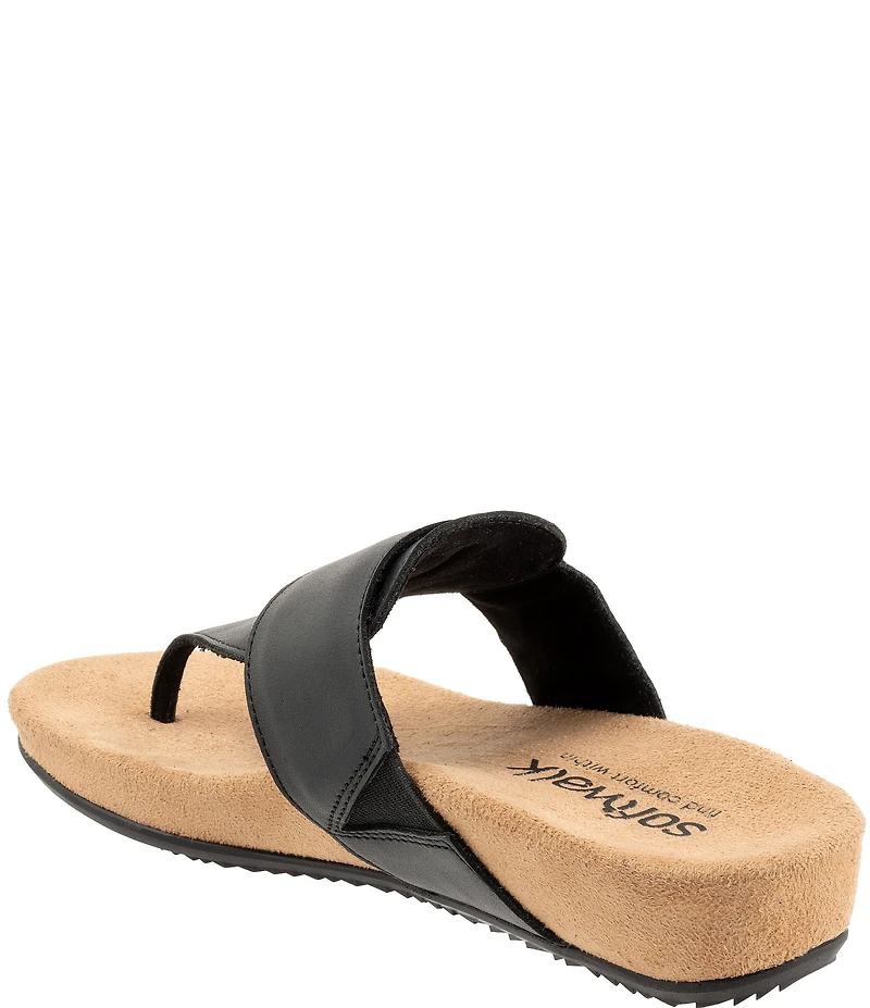Softwalk Belize 2.0 Leather Thong Sandals
